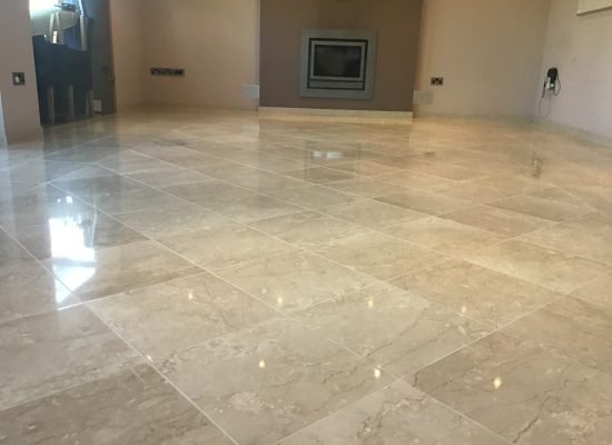 marble tiled floor after grout cleaning and polishing floor polishing & grouting sg